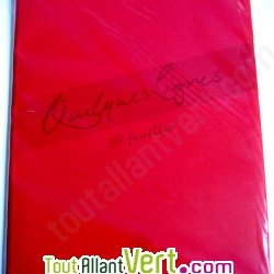 Ramette 50 feuilles kraft recycl�es 70g A4 rouge