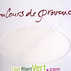 Ramette Couleurs de Provence 30 feuilles recycl�es 175g blanc