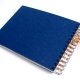 Album photo recycl� marine, int�rieur blanc, 18x23cm 30 pages