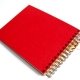 Album photo recycl� rouge, int�rieur blanc, 18x23cm 30 pages