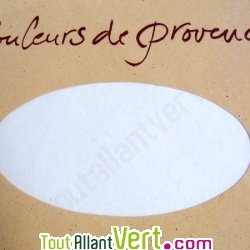 Ramette Couleurs de Provence 30 feuilles recycl�es 175g multicol