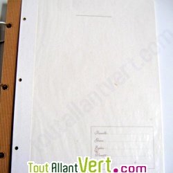 Recharge 10 feuillets pour l\'herbier recycl�