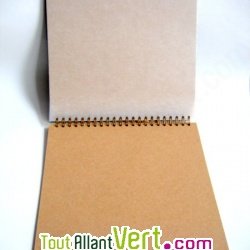 Album photo scrapbooking blanc recycl� 30x30cm 30 pages