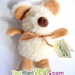Souris laine 19 cm