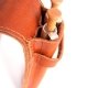 Etui en cuir cognac avec 1 Stylo et 1 porte-mine r�tractables