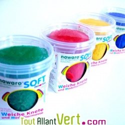 Pte  modeler cologique et saine - 4 couleurs primaires