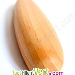 Coffret 1 stylo r�tractable en bois de h�tre