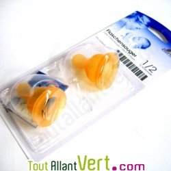 T�tines Lait en latex naturel, lot de 2