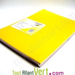 Feuilles cartonn�es recycl�es A4 multicolore 300g/m2, lot de 50