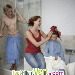 Drap de bain, 140x70cm, en �ponge 100% coton bio