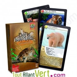 Jeu de cartes D�fis Nature : Les carnivores, 7 ans+