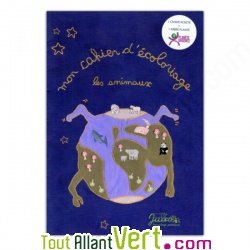 Cahier de coloriage Mon cahier d\'�coloriage : les animaux, papier 100% recycl�