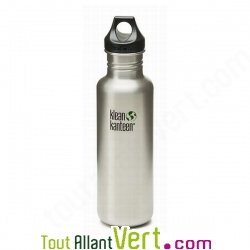 Gourde inox Klean Kanteen 80cl sans Bisph�nol A ni rev�tement bouchon anneau