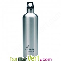 Gourde isotherme inox 0,75 litre sans bisph�nol A ni rev�tement Laken