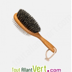 Brosse 2 en 1, d�m�lage et soins des poils Chien et chat