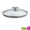 Couvercle en verre bomb�, Cristel France