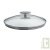 Couvercle en verre bomb� 18 cm, Cristel France