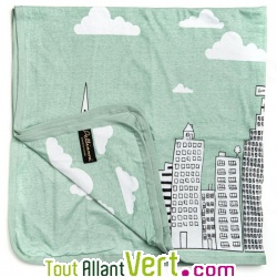 Couverture b�b� en coton bio 100x100 cm Pellianni