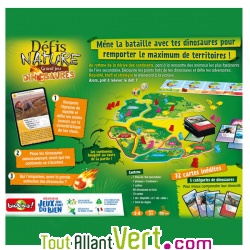 Dfis Nature Grand jeu Dinosaures Bioviva, 7 ans +