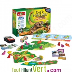 Dfis Nature Grand jeu Dinosaures Bioviva, 7 ans +