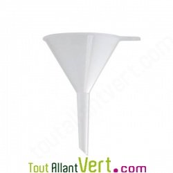 Mini entonnoir en plastique, diam�tre 4cm, sortie 4mm, Centifolia