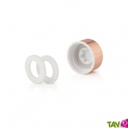 Lot 2 joints en silicone pour bouteille en verre marque Equa