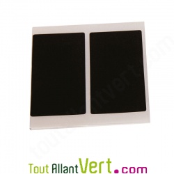 10 �tiquettes ardoise pour bocaux en verre