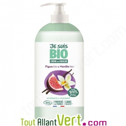 Cr�me de douche vanille et figue 1L, Je suis BIO