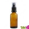 Flacon spray en verre ambr, vide, 30ml