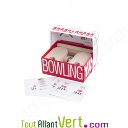 RouleTaBille, Jeu de Bowling en bois pour les doigts, ds 4 ans
