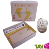 Kit empreinte pied et main  l\'argile pour bb et naissance