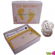 Kit empreinte pied et main  l'argile pour bb et naissance