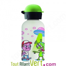 Gourde inox isotherme enfant, Extraterrestre, 350mL