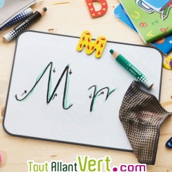 Crayon marqueur effa�able Rouge pour tableau blanc et ardoise, lot de 5