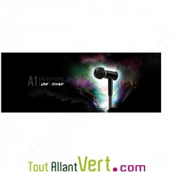 Oreillettes anti-ondes AIRCOM A1 avec prise jack 3.5mm, smartphone