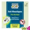 Prise �lectrique diffuseur anti-moustiques + 10 plaquettes et 10ml de concentr�, 80h de protection