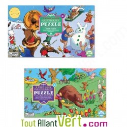 Puzzle g�ant panoramique 36 pi�ces, 91.5x24cm, 3+