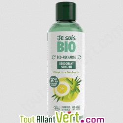 Recharge d�odorant soin 24h c�drat et bambou bio 100 ml
