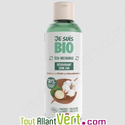 Recharge d�odorant soin 24h coton et huile de macademia 100 ml