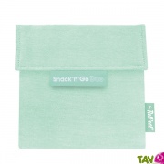 Sac  gouter Snack'NGo Duo Menthe avec 2 pochettes rutilisable et lavable