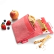 Sac � gouter Rouge Snack\'NGo Duo avec 2 pochettes r�utilisable et lavable