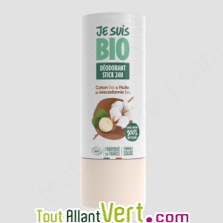D�odorant stick solide 24h coton et huile de macademia 50g