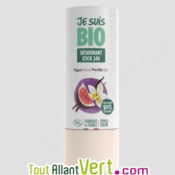 D�odorant stick solide 24h Figue et vanille bio 50g