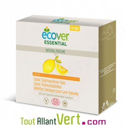 Tablettes lave-vaisselle Citron 70 tablettes