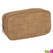 Trousse en simili cuir et coton bio