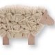 Woody le mouton en bois, jeu de tricot �cru, 4 ans +