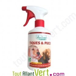 Spray Anti-tiques et puces Chiens Verlina 500ml