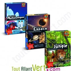 Pack Dr Jonas: Missions Espace, Jungle, Antarctique  3-en-1