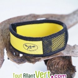Bracelet anti-moustiques aux huiles essentielles Parakito Jaune