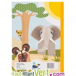 Cahier lign Recycl 15x21cm